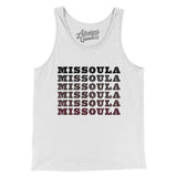 Missoula Repeat Men/Unisex Tank Top-Allegiant Goods Co. Vintage Sports Apparel