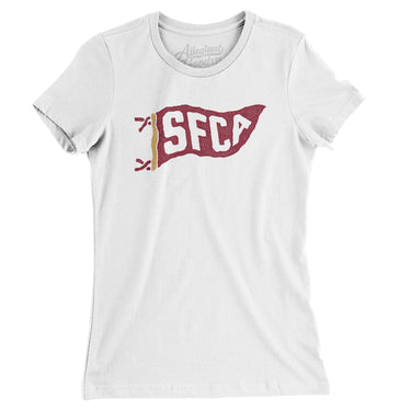 Sfca Pennant Women's T-Shirt-Allegiant Goods Co. Vintage Sports Apparel