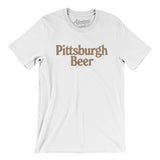 Pittsburgh Beer Men/Unisex T-Shirt-White-Allegiant Goods Co. Vintage Sports Apparel