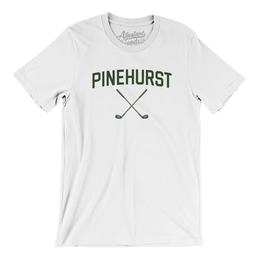 Pinehurst Golf Men/Unisex T-Shirt-White-Allegiant Goods Co. Vintage Sports Apparel