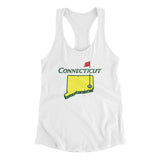 Connecticut Golf Women's Racerback Tank-Allegiant Goods Co. Vintage Sports Apparel