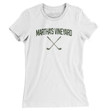 Martha's Vineyard Golf Women's T-Shirt-White-Allegiant Goods Co. Vintage Sports Apparel