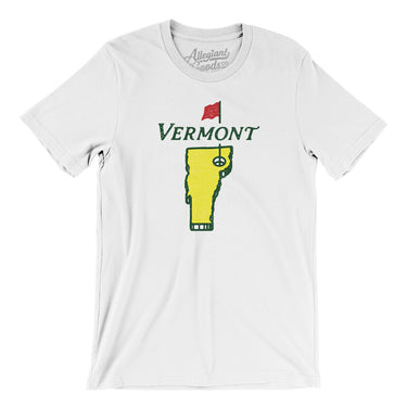 Vermont Golf Men/Unisex T-Shirt-Allegiant Goods Co. Vintage Sports Apparel