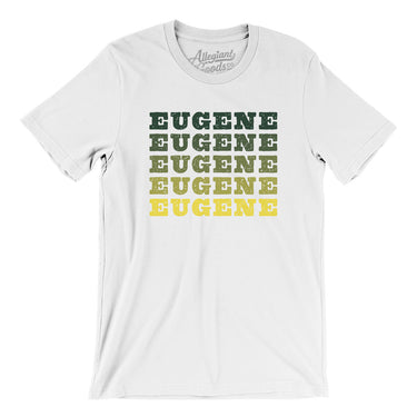 Eugene Repeat Men/Unisex T-Shirt-Allegiant Goods Co. Vintage Sports Apparel