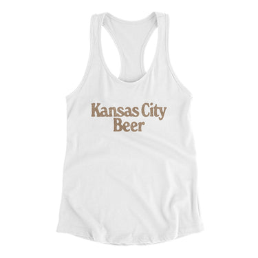 Kansas City Beer Women's Racerback Tank-Allegiant Goods Co. Vintage Sports Apparel