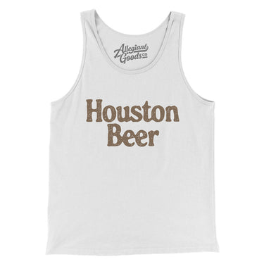 Houston Beer Men/Unisex Tank Top-Allegiant Goods Co. Vintage Sports Apparel