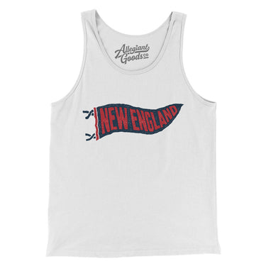 New England Pennant Men/Unisex Tank Top-Allegiant Goods Co. Vintage Sports Apparel