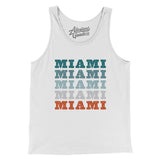 Miami Repeat Men/Unisex Tank Top-Allegiant Goods Co. Vintage Sports Apparel