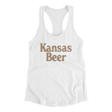 Kansas Beer Women's Racerback Tank-Allegiant Goods Co. Vintage Sports Apparel