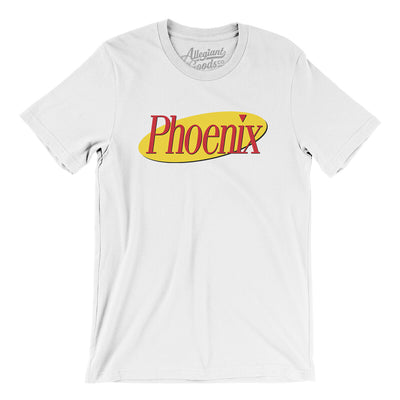 Phoenix Seinfeld Men/Unisex T-Shirt-White-Allegiant Goods Co. Vintage Sports Apparel