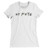 St Pete Friends Women's T-Shirt-Allegiant Goods Co. Vintage Sports Apparel