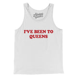 I've Been To Queens Men/Unisex Tank Top-White-Allegiant Goods Co. Vintage Sports Apparel