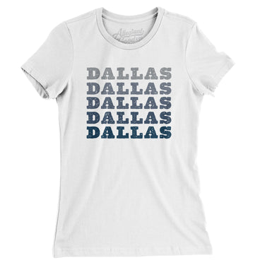 Dallas Repeat Women's T-Shirt-Allegiant Goods Co. Vintage Sports Apparel