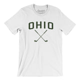 Ohio Golf Men/Unisex T-Shirt-White-Allegiant Goods Co. Vintage Sports Apparel