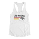 Washington Dc Cycling Women's Racerback Tank-Allegiant Goods Co. Vintage Sports Apparel