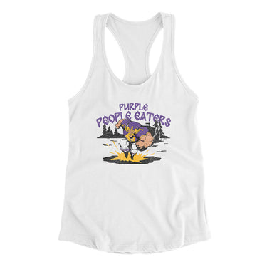 Purple People Eaters Women's Racerback Tank-Allegiant Goods Co. Vintage Sports Apparel