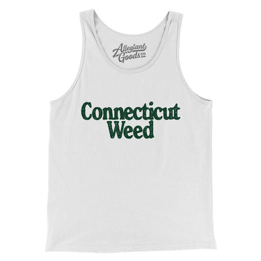 Connecticut Weed Men/Unisex Tank Top-Allegiant Goods Co. Vintage Sports Apparel