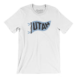 Utah Pennant Men/Unisex T-Shirt-Allegiant Goods Co. Vintage Sports Apparel