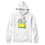 South Dakota Golf Hoodie-White-Allegiant Goods Co. Vintage Sports Apparel
