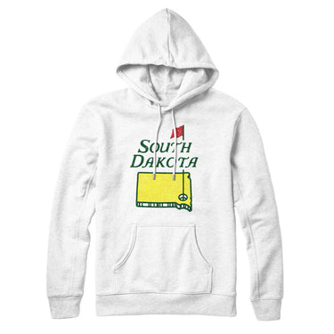 South Dakota Golf Hoodie-White-Allegiant Goods Co. Vintage Sports Apparel