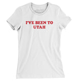 I've Been To Utah Women's T-Shirt-Allegiant Goods Co. Vintage Sports Apparel