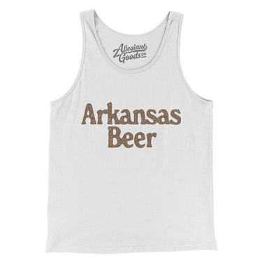 Arkansas Beer Men/Unisex Tank Top-Allegiant Goods Co. Vintage Sports Apparel