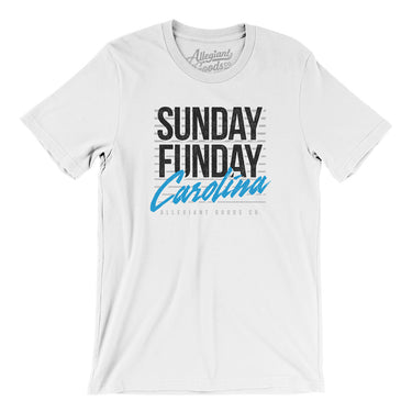 Sunday Funday Carolina Men/Unisex T-Shirt-Allegiant Goods Co. Vintage Sports Apparel