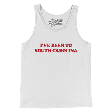 I've Been To South Carolina Men/Unisex Tank Top-Allegiant Goods Co. Vintage Sports Apparel