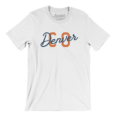 Denver Co Overprinted Men/Unisex T-Shirt-Allegiant Goods Co. Vintage Sports Apparel