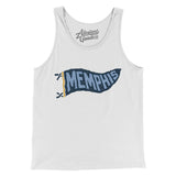 Memphis Pennant Men/Unisex Tank Top-Allegiant Goods Co. Vintage Sports Apparel