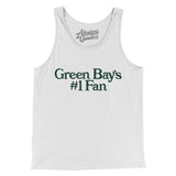 Green Bay's Number 1 Fan Men/Unisex Tank Top-Allegiant Goods Co. Vintage Sports Apparel
