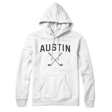 Austin Golf Hoodie-White-Allegiant Goods Co. Vintage Sports Apparel