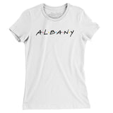 Albany Friends Women's T-Shirt-Allegiant Goods Co. Vintage Sports Apparel