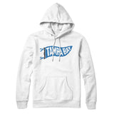 Tampa Bay Pennant Hoodie-Allegiant Goods Co. Vintage Sports Apparel