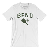 Bend Pickleball Men/Unisex T-Shirt-White-Allegiant Goods Co. Vintage Sports Apparel