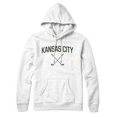 Kansas City Golf Hoodie-White-Allegiant Goods Co. Vintage Sports Apparel