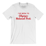 I've Been To Olympic National Park Men/Unisex T-Shirt-Allegiant Goods Co. Vintage Sports Apparel