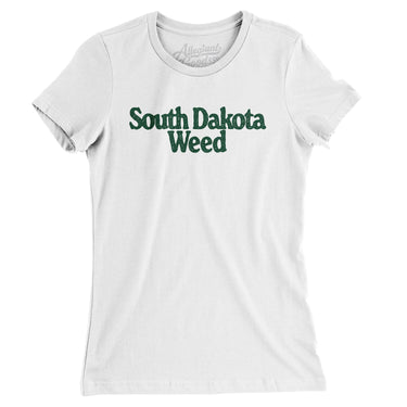South Dakota Weed Women's T-Shirt-Allegiant Goods Co. Vintage Sports Apparel