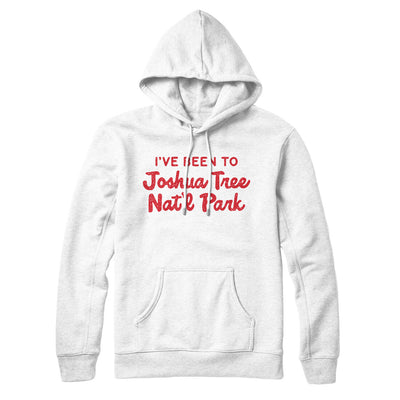 I've Been To Joshua Tree National Park Hoodie-White-Allegiant Goods Co. Vintage Sports Apparel