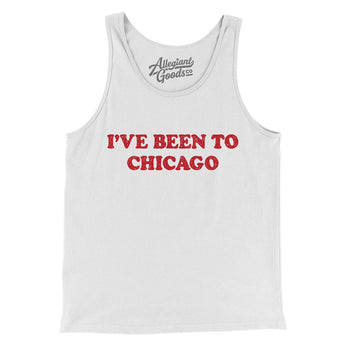 I've Been To Chicago Men/Unisex Tank Top-Allegiant Goods Co. Vintage Sports Apparel