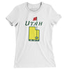 Utah Golf Women's T-Shirt-White-Allegiant Goods Co. Vintage Sports Apparel