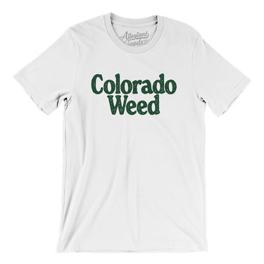 Colorado Weed Men/Unisex T-Shirt-Allegiant Goods Co. Vintage Sports Apparel