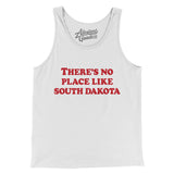 There's No Place Like South Dakota Men/Unisex Tank Top-White-Allegiant Goods Co. Vintage Sports Apparel