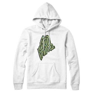 Maine Golf Course Hoodie-White-Allegiant Goods Co. Vintage Sports Apparel