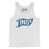 Indy Pennant Men/Unisex Tank Top-Allegiant Goods Co. Vintage Sports Apparel