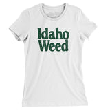 Idaho Weed Women's T-Shirt-White-Allegiant Goods Co. Vintage Sports Apparel