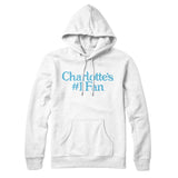 Charlotte's Number 1 Fan Hoodie-Allegiant Goods Co. Vintage Sports Apparel