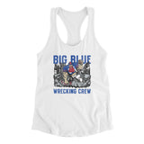 Big Blue Wrecking Crew Women's Racerback Tank-Allegiant Goods Co. Vintage Sports Apparel