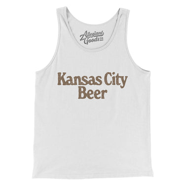 Kansas City Beer Men/Unisex Tank Top-Allegiant Goods Co. Vintage Sports Apparel