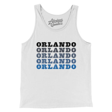 Orlando Repeat Men/Unisex Tank Top-Allegiant Goods Co. Vintage Sports Apparel
